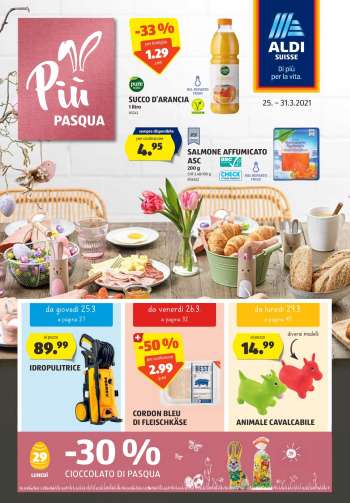 Volantino Aldi - 25.3.2021 - 31.3.2021.
