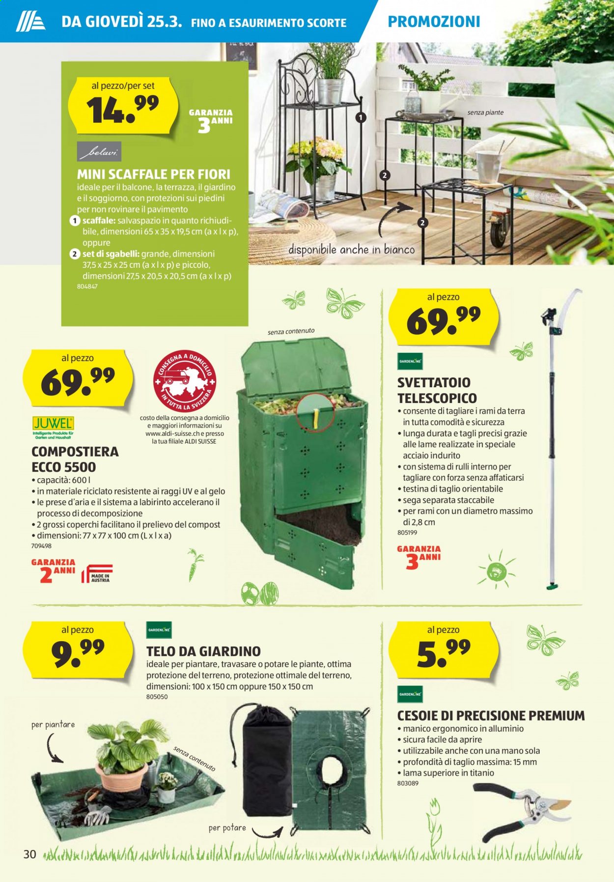 Volantino Aldi - 25.3.2021 - 31.3.2021. Pagina 30