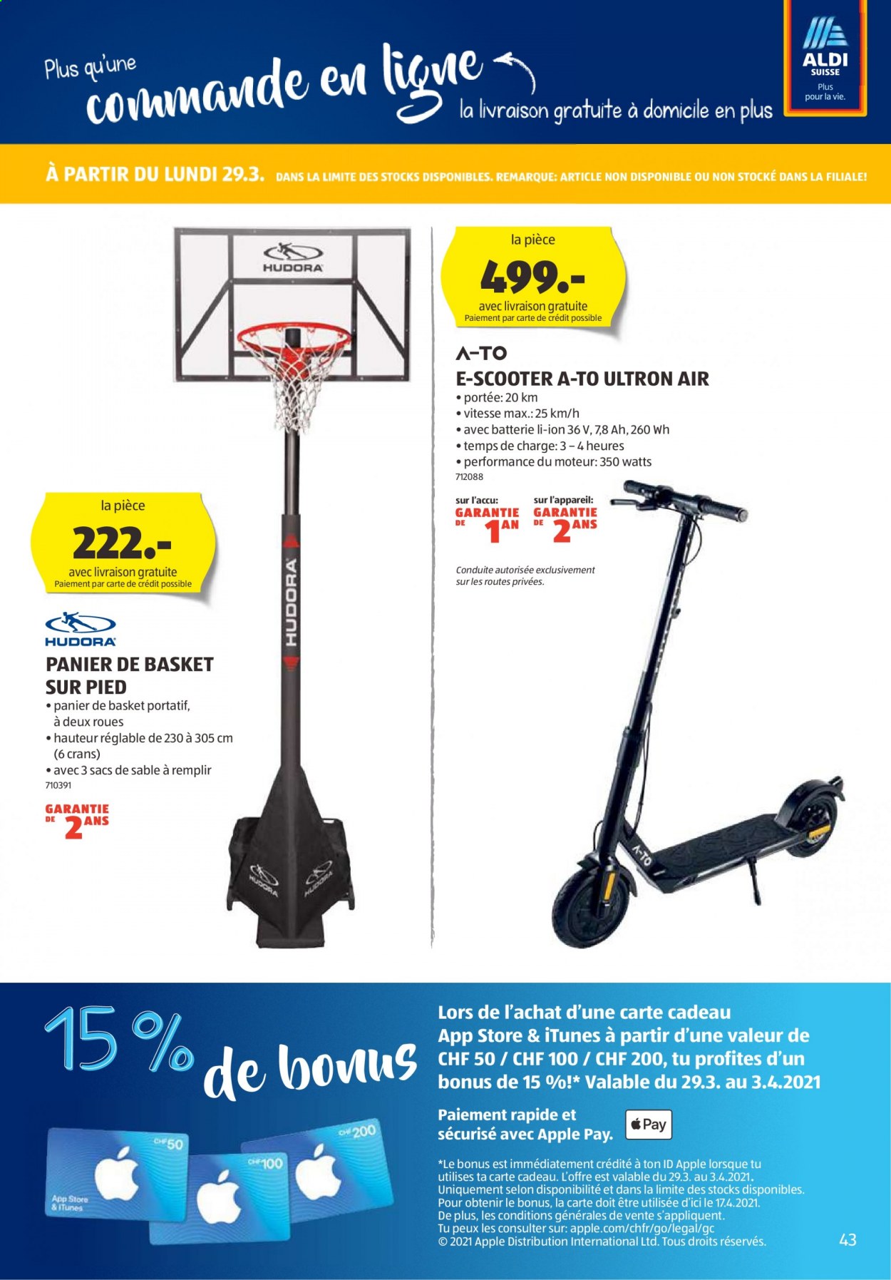 Volantino Aldi - 25.3.2021 - 31.3.2021. Pagina 43