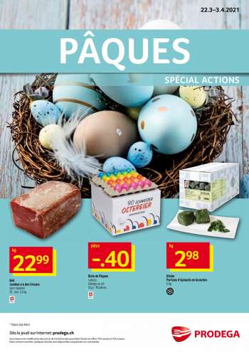 Volantino Prodega - 22.3.2021 - 3.4.2021.