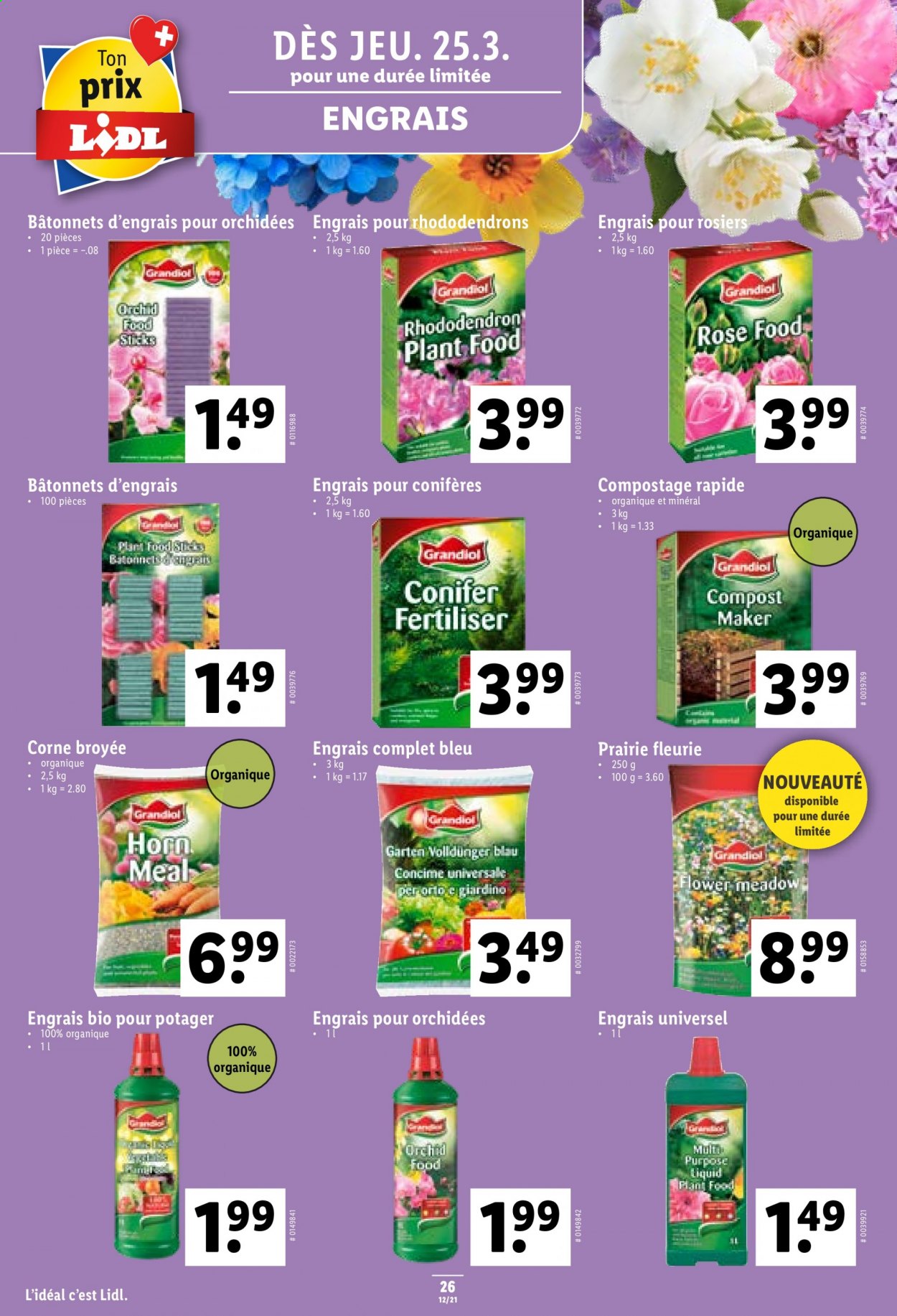 Volantino Lidl - 25.3.2021 - 30.3.2021. Pagina 26