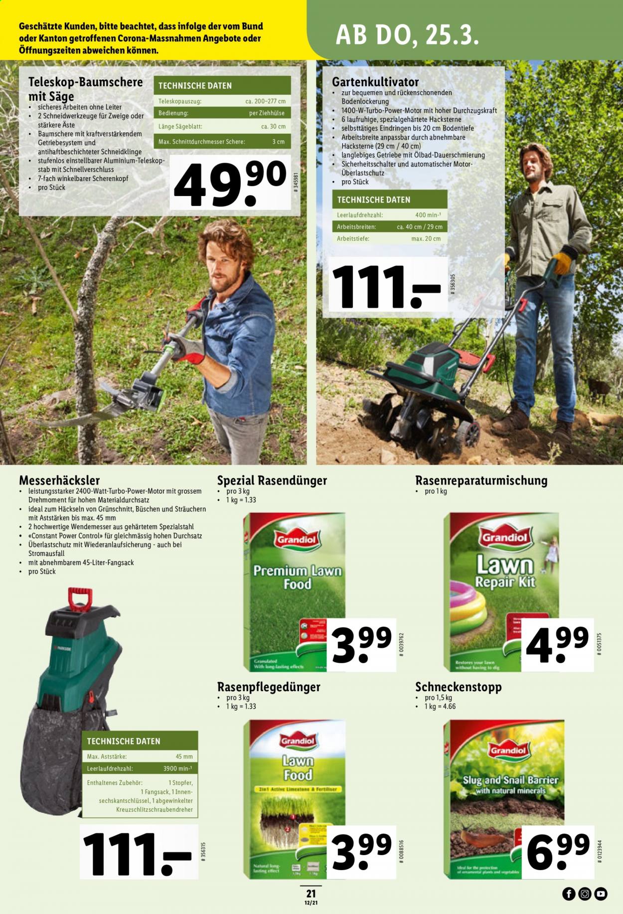 Volantino Lidl - 25.3.2021 - 30.3.2021. Pagina 21
