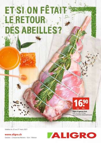 Catalogue ALIGRO - 22.3.2021 - 27.3.2021.