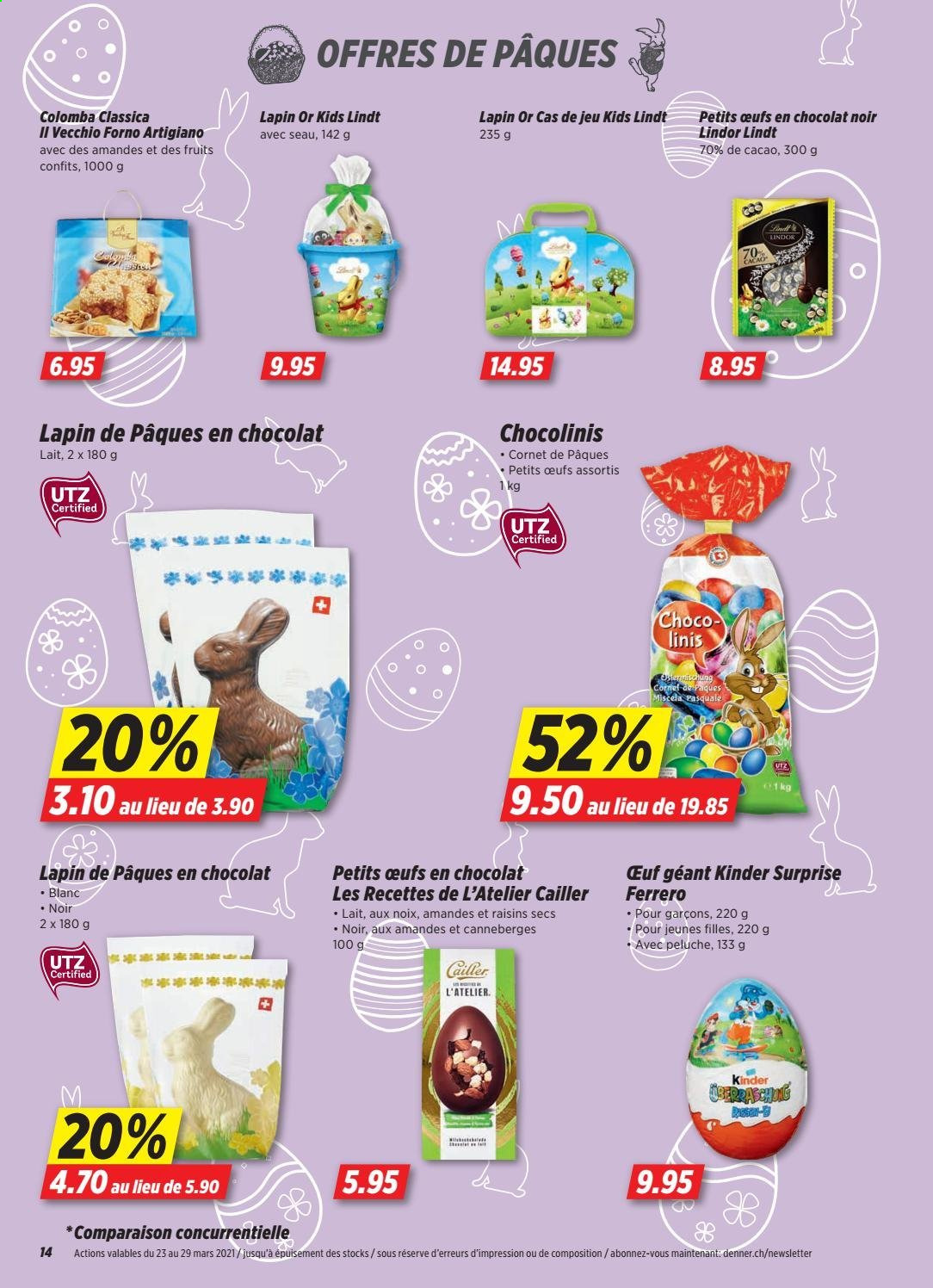 Catalogue Denner - 23.3.2021 - 29.3.2021. Page 14