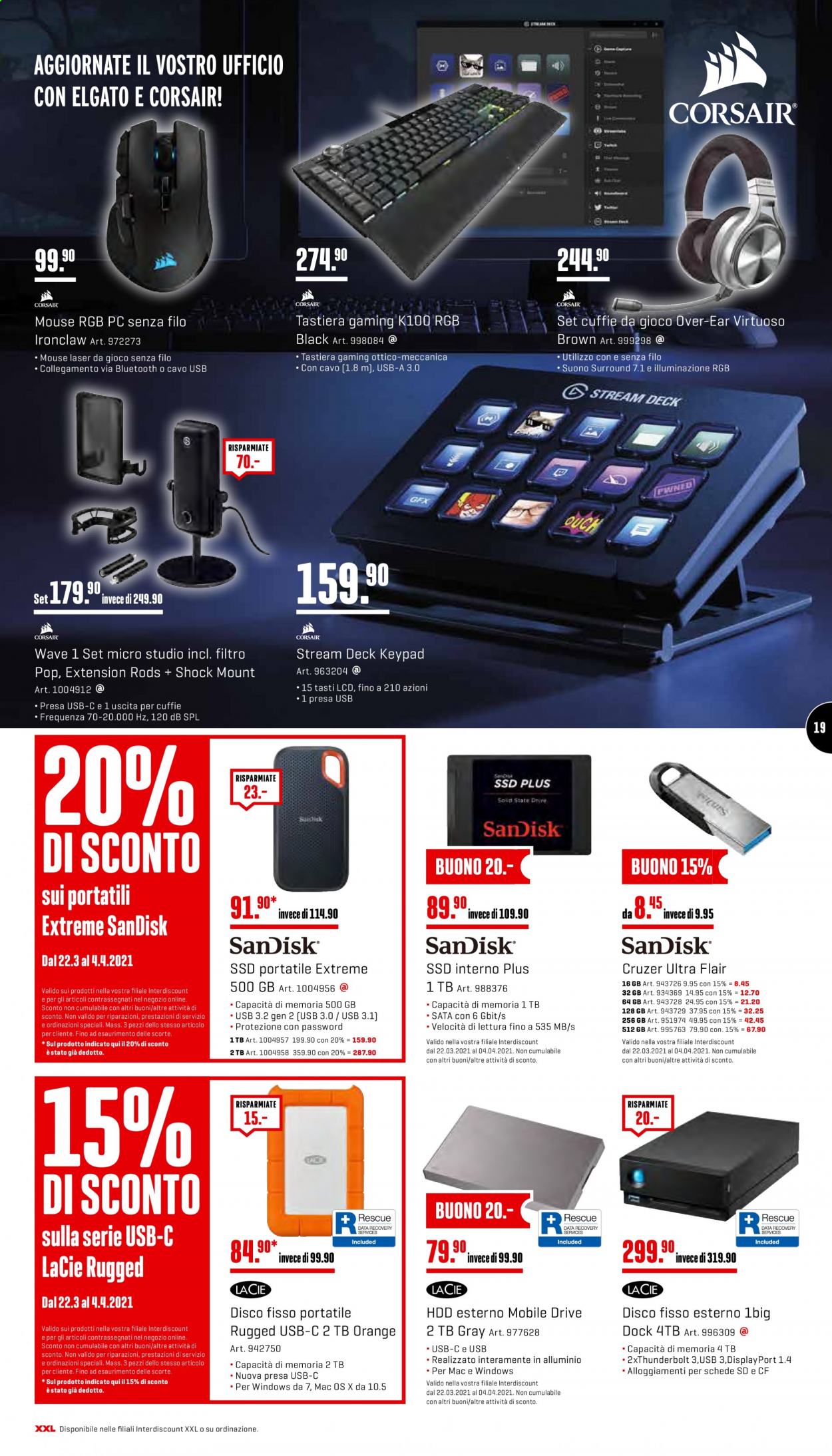 Catalogue Interdiscount - 22.3.2021 - 4.4.2021. Page 19