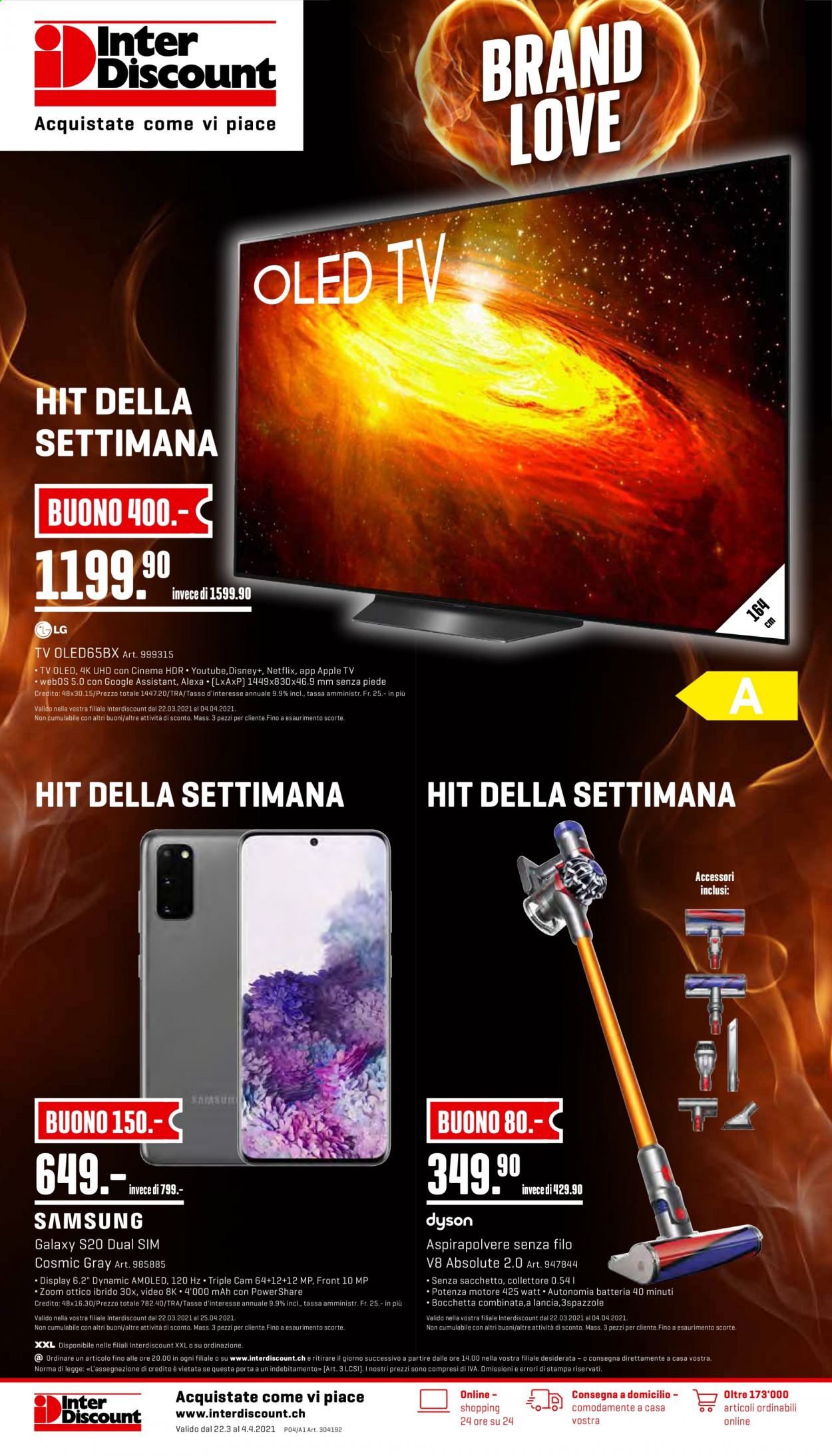 Catalogue Interdiscount - 22.3.2021 - 4.4.2021. Page 28