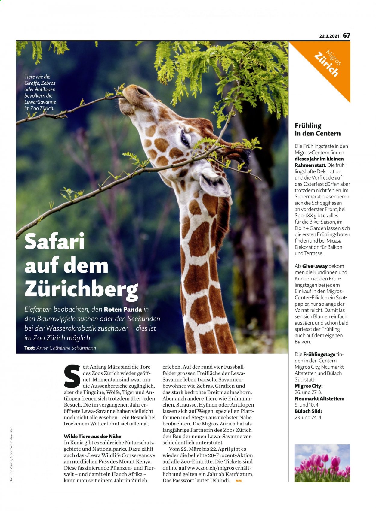 Volantino Migros - 22.3.2021 - 28.3.2021. Pagina 67