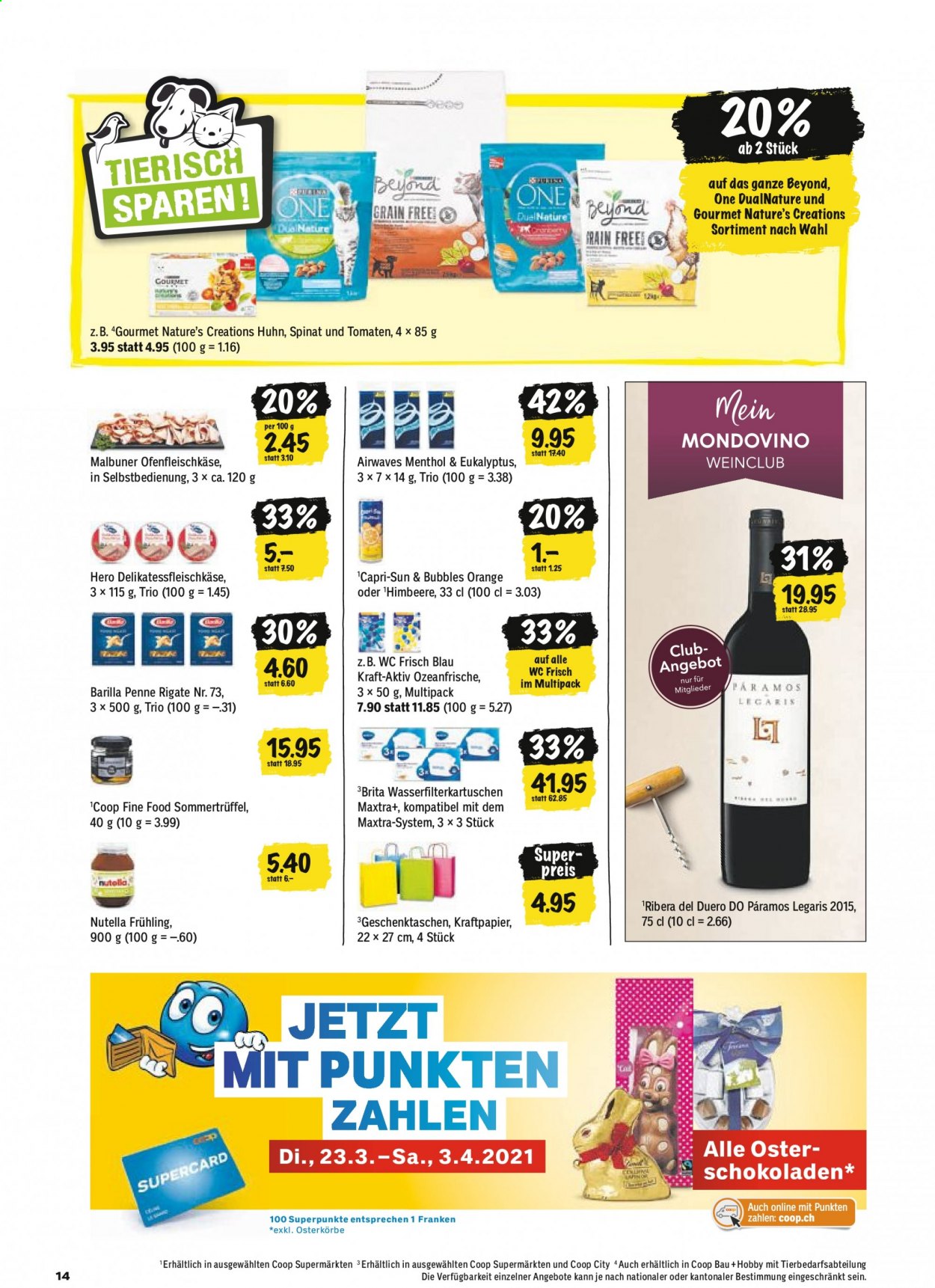 Volantino Coop - 23.3.2021 - 27.3.2021. Pagina 14