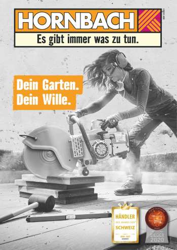 Volantino Hornbach - 23.3.2021 - 22.4.2021.