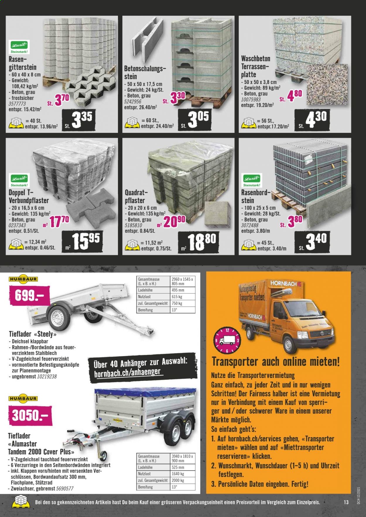 Volantino Hornbach - 23.3.2021 - 22.4.2021. Pagina 13