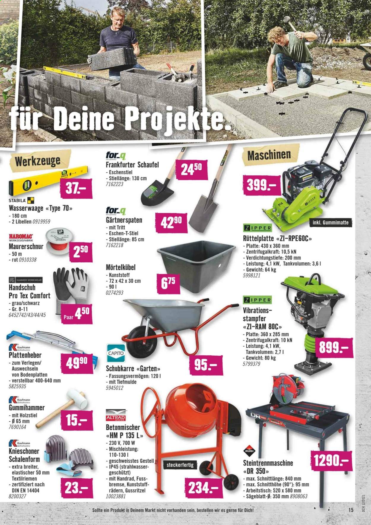 Volantino Hornbach - 23.3.2021 - 22.4.2021. Pagina 15