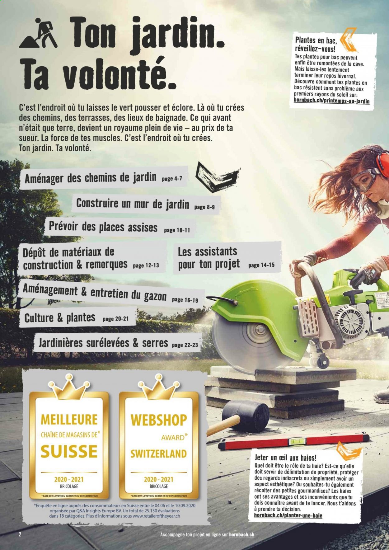 Volantino Hornbach - 23.3.2021 - 22.4.2021. Pagina 2