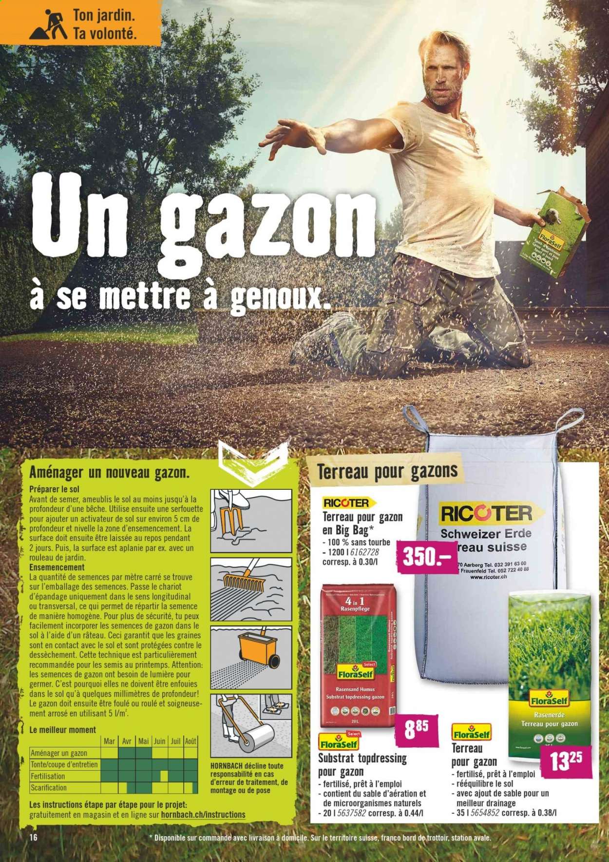 Volantino Hornbach - 23.3.2021 - 22.4.2021. Pagina 16