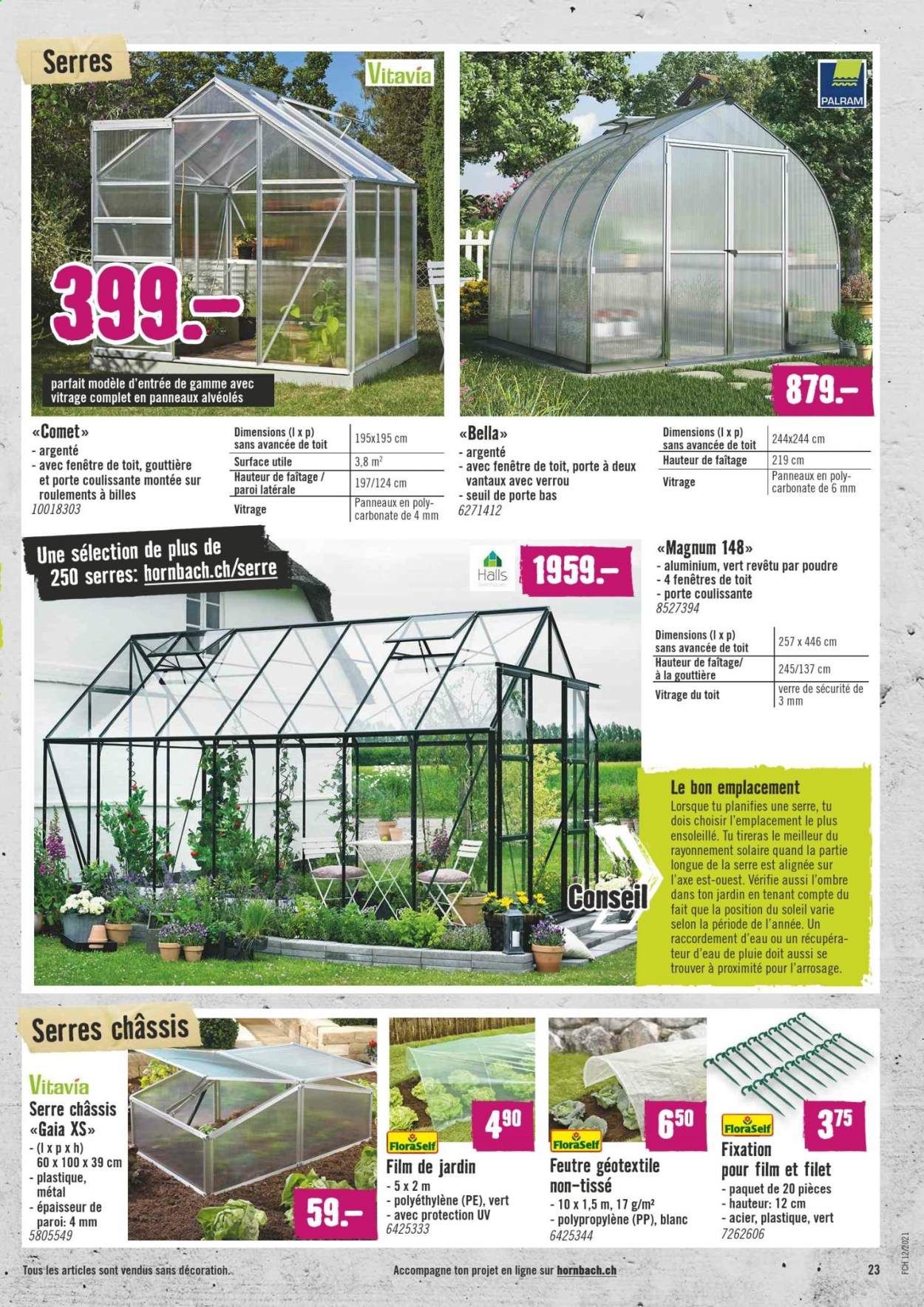 Volantino Hornbach - 23.3.2021 - 22.4.2021. Pagina 23