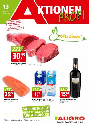 Catalogue ALIGRO - 29.3.2021 - 3.4.2021.
