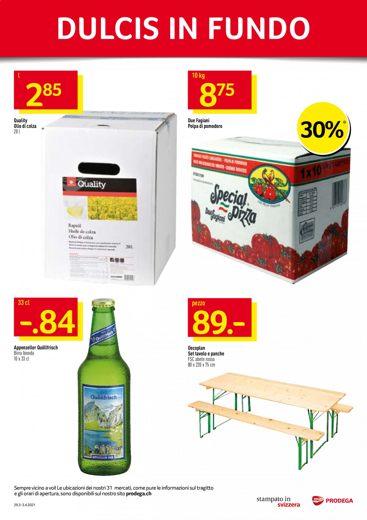 Volantino Prodega - 29.3.2021 - 3.4.2021. Pagina 40