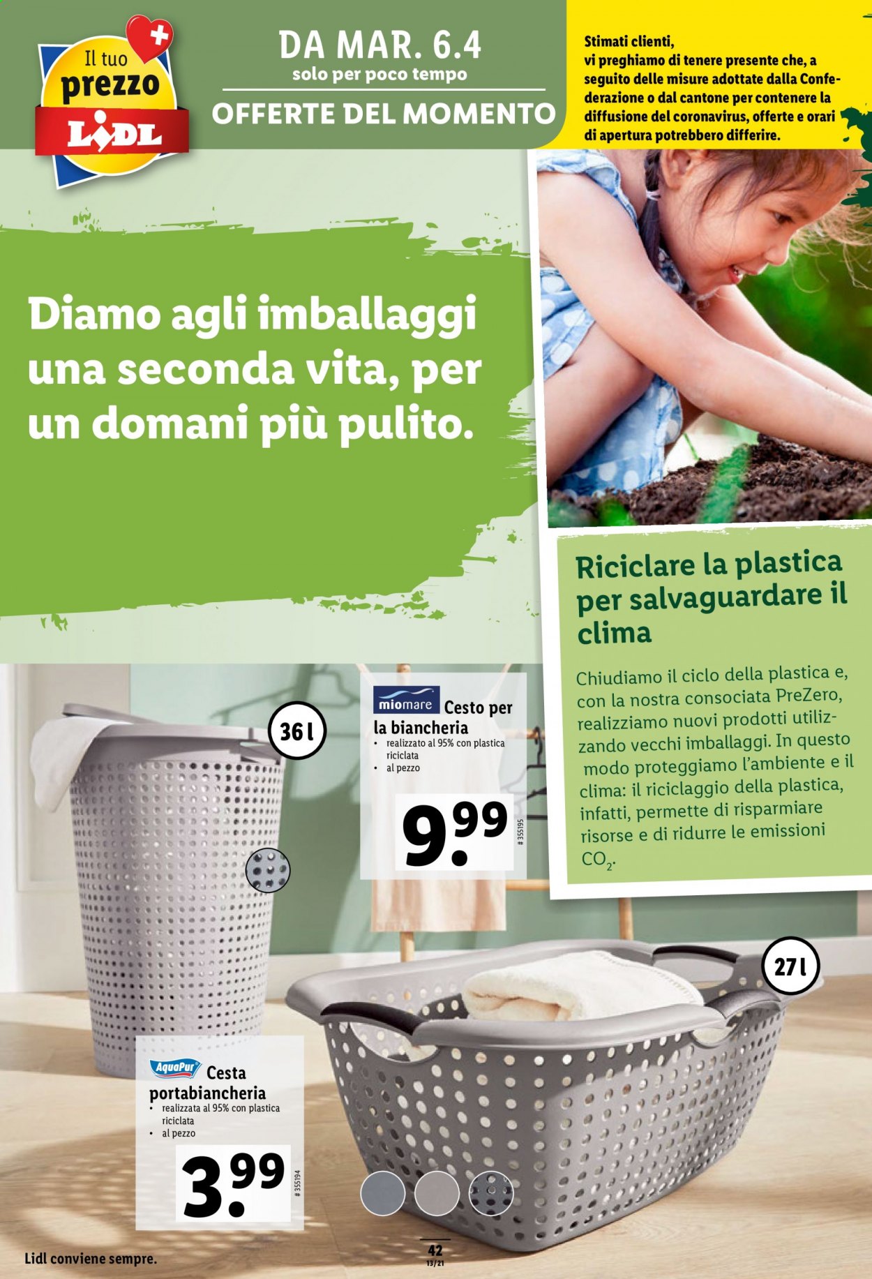 Volantino Lidl - 31.3.2021 - 7.4.2021. Pagina 42