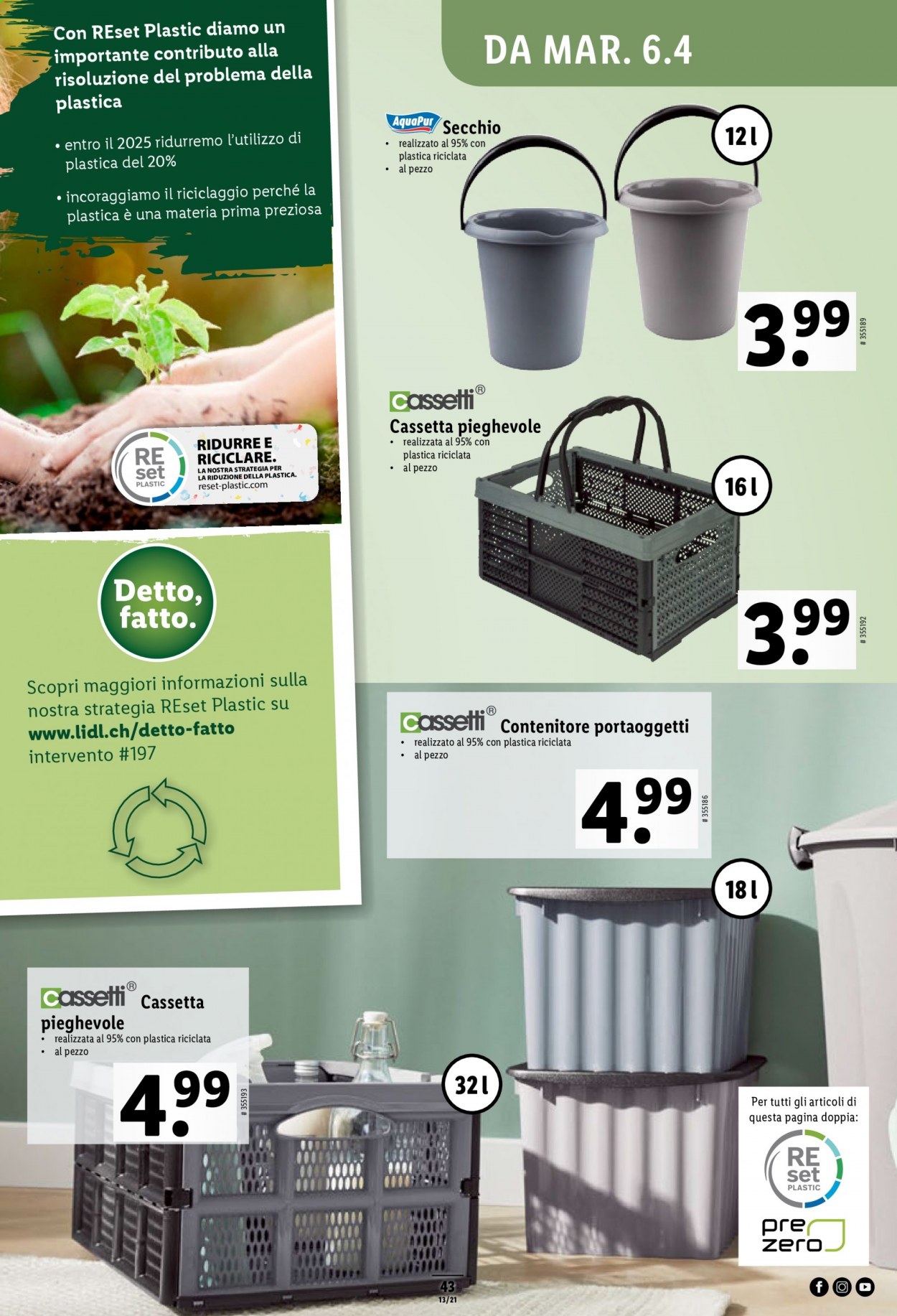 Volantino Lidl - 31.3.2021 - 7.4.2021. Pagina 43