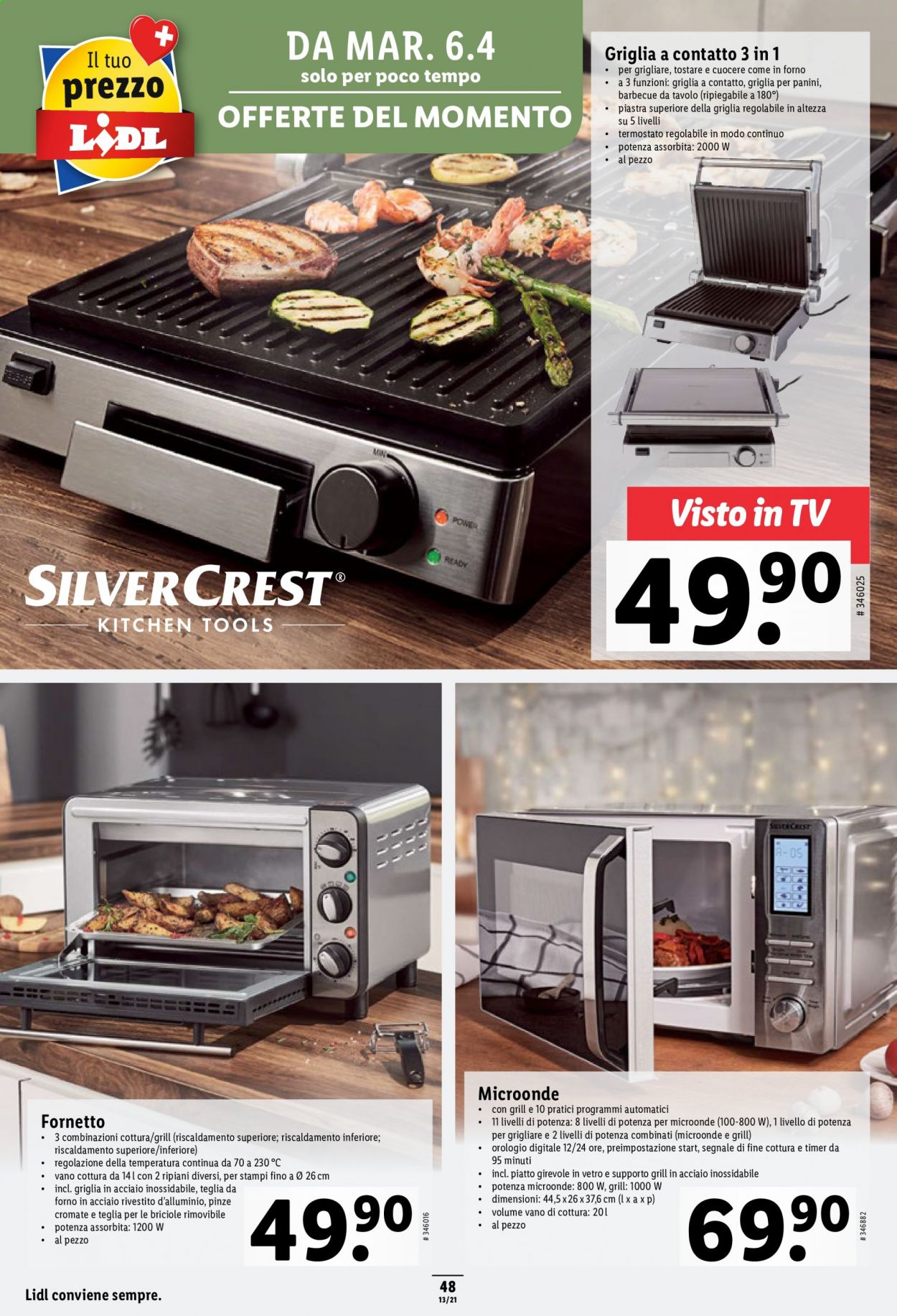 Volantino Lidl - 31.3.2021 - 7.4.2021. Pagina 48