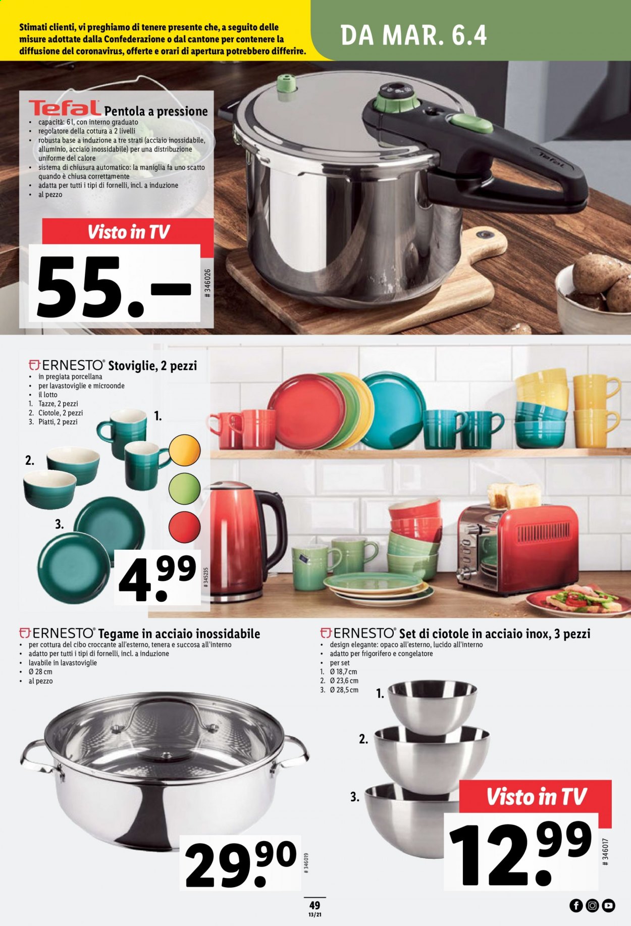 Volantino Lidl - 31.3.2021 - 7.4.2021. Pagina 49