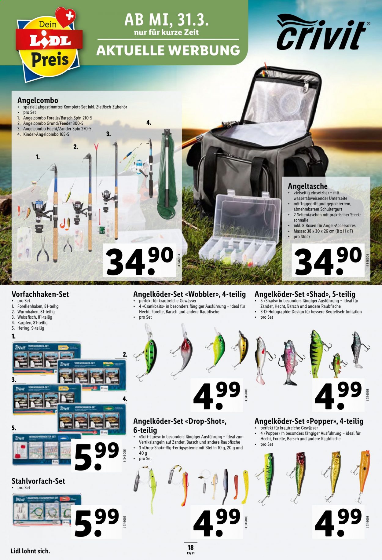 Volantino Lidl - 31.3.2021 - 7.4.2021. Pagina 18