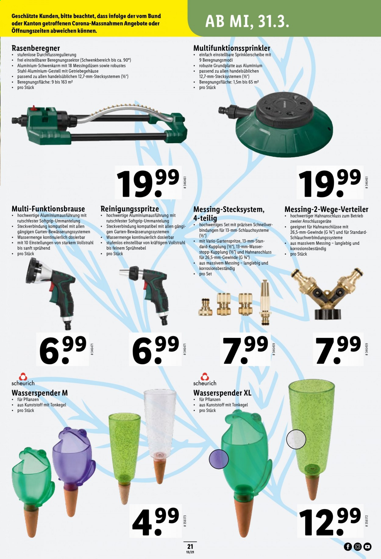 Volantino Lidl - 31.3.2021 - 7.4.2021. Pagina 21