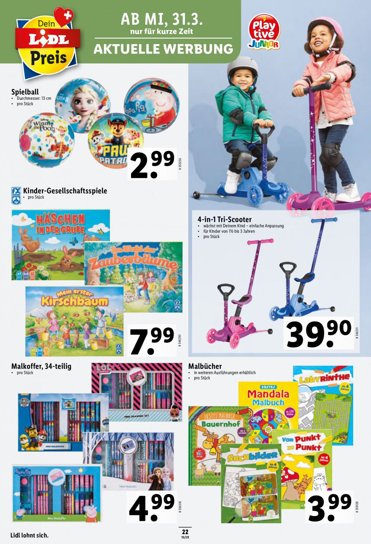 Volantino Lidl - 31.3.2021 - 7.4.2021. Pagina 22