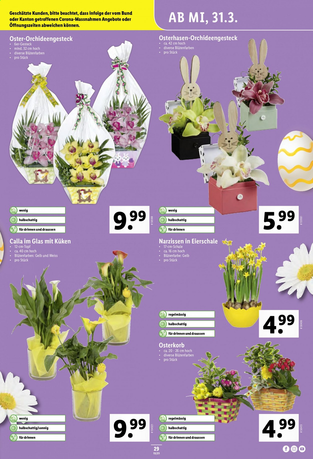 Volantino Lidl - 31.3.2021 - 7.4.2021. Pagina 29