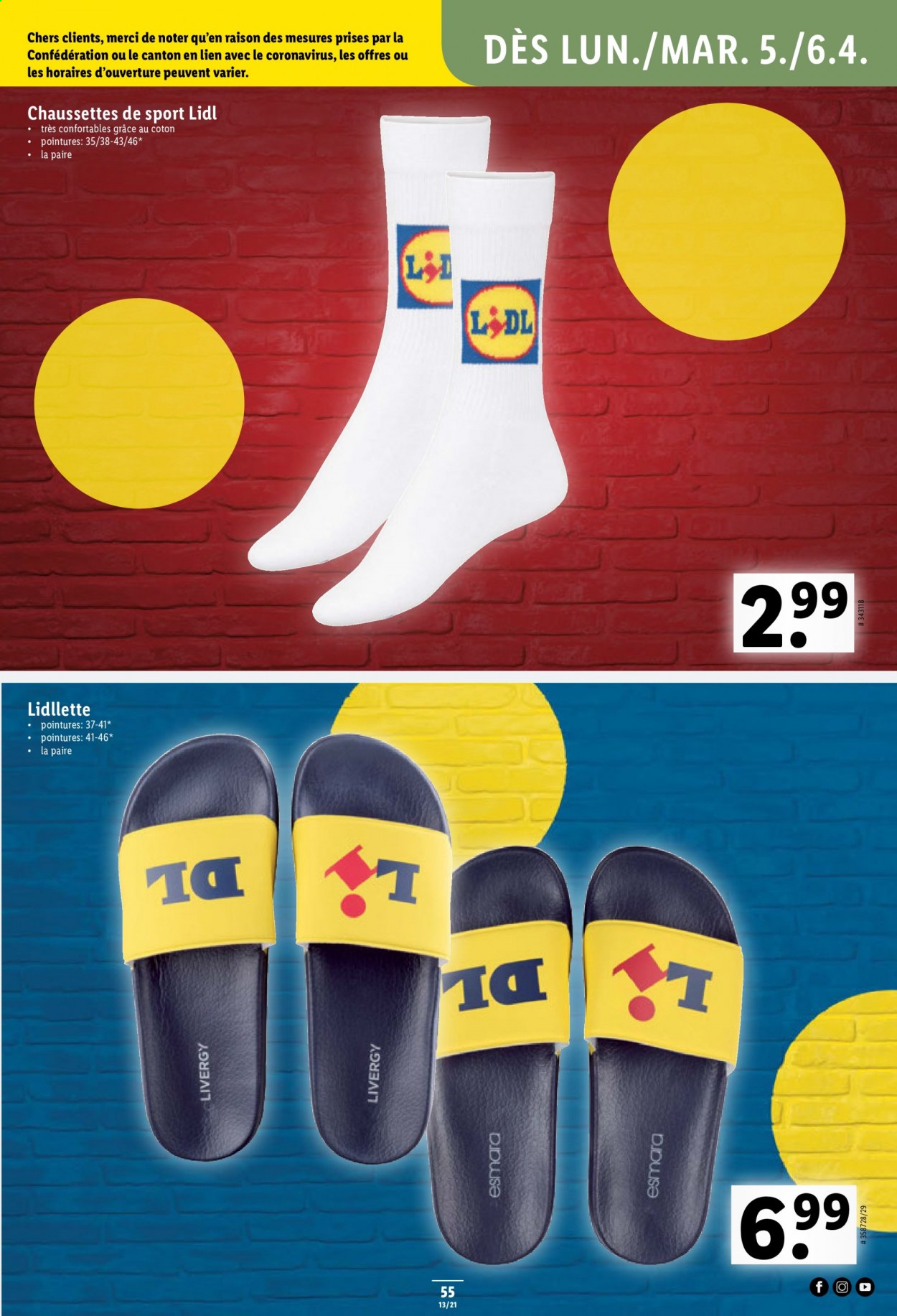 Catalogue Lidl - 31.3.2021 - 7.4.2021. Page 55