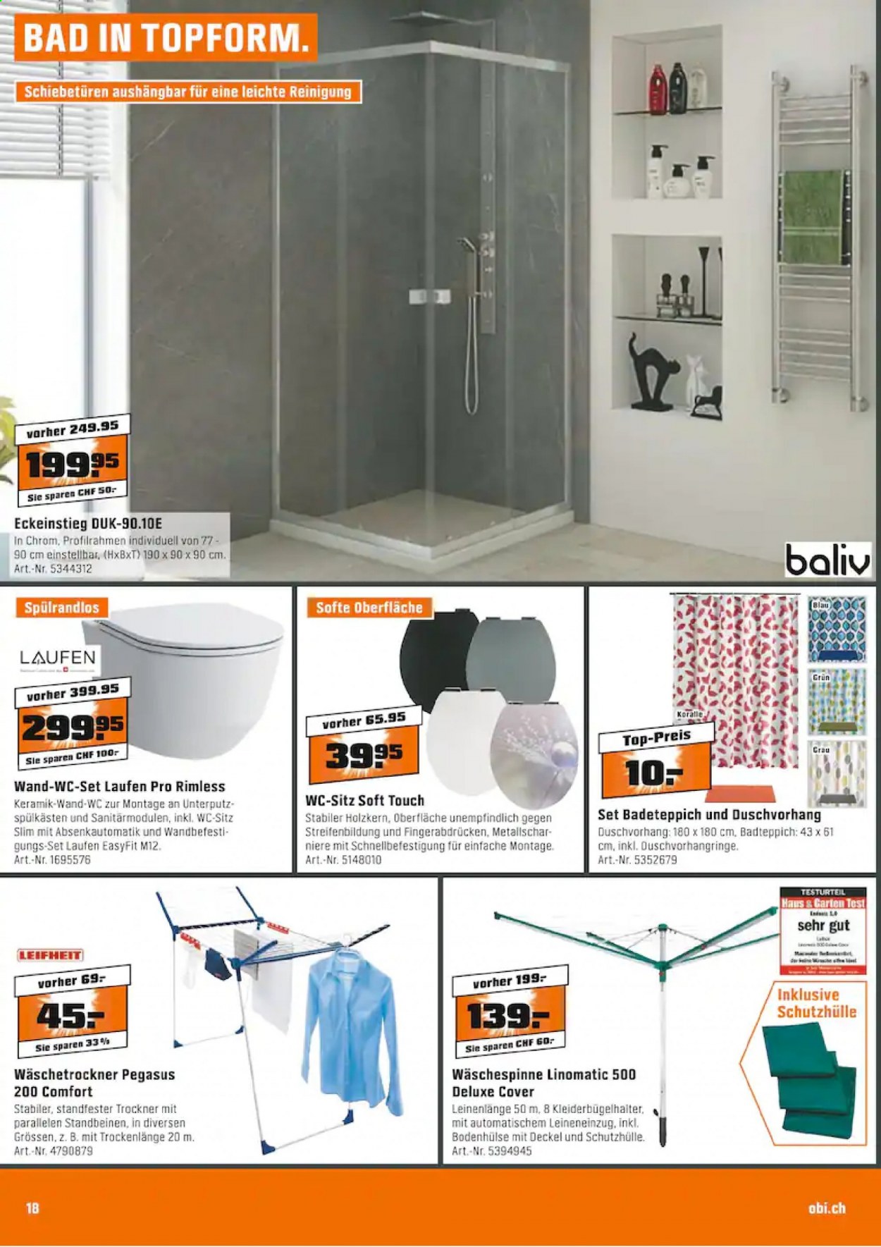 Volantino OBI - 29.3.2021 - 10.4.2021. Pagina 18