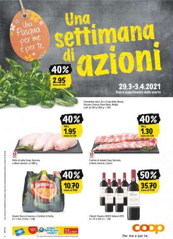 Volantino Coop - 29.3.2021 - 3.4.2021.