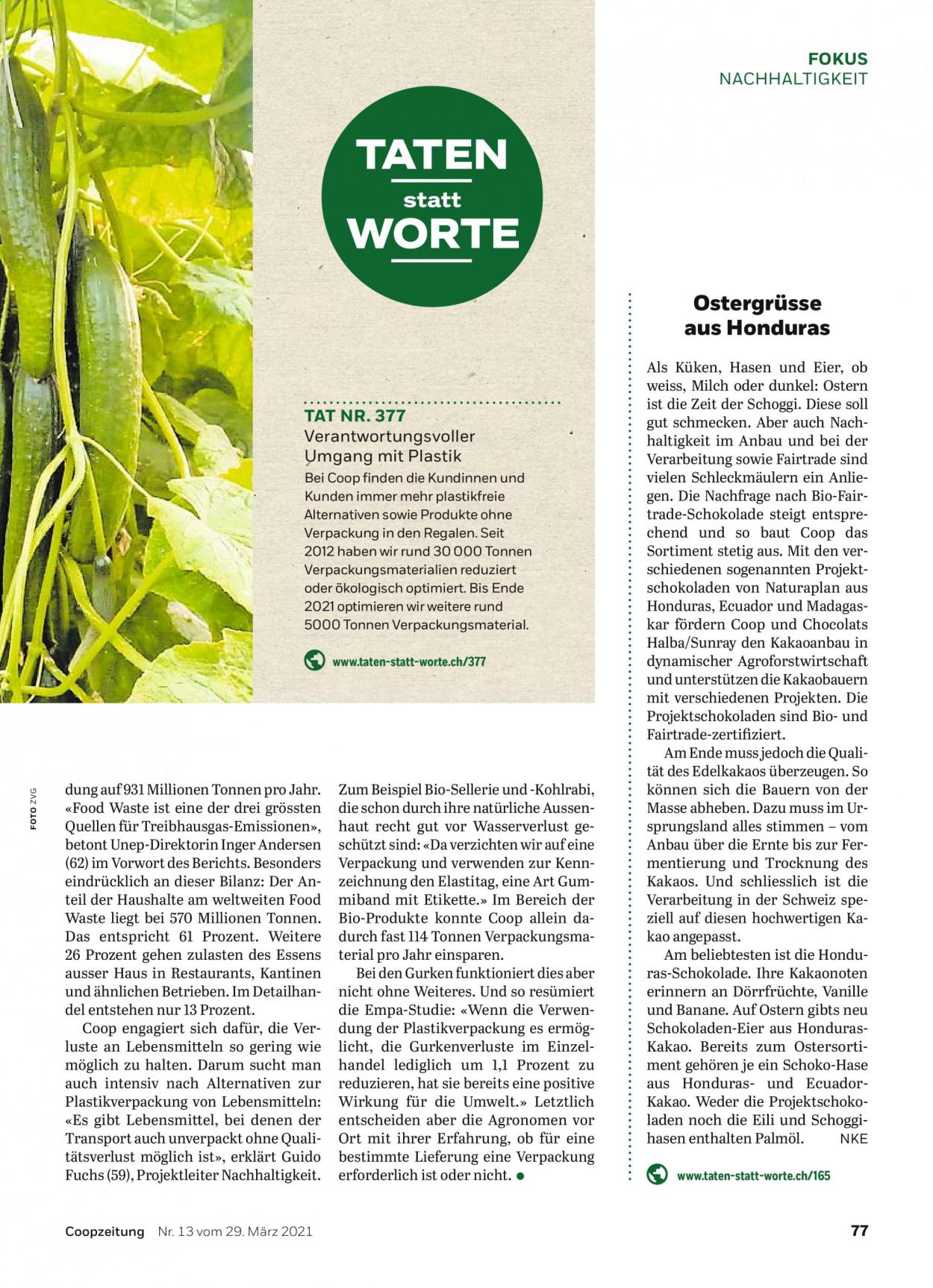 Volantino Coop - 29.3.2021 - 5.4.2021. Pagina 77