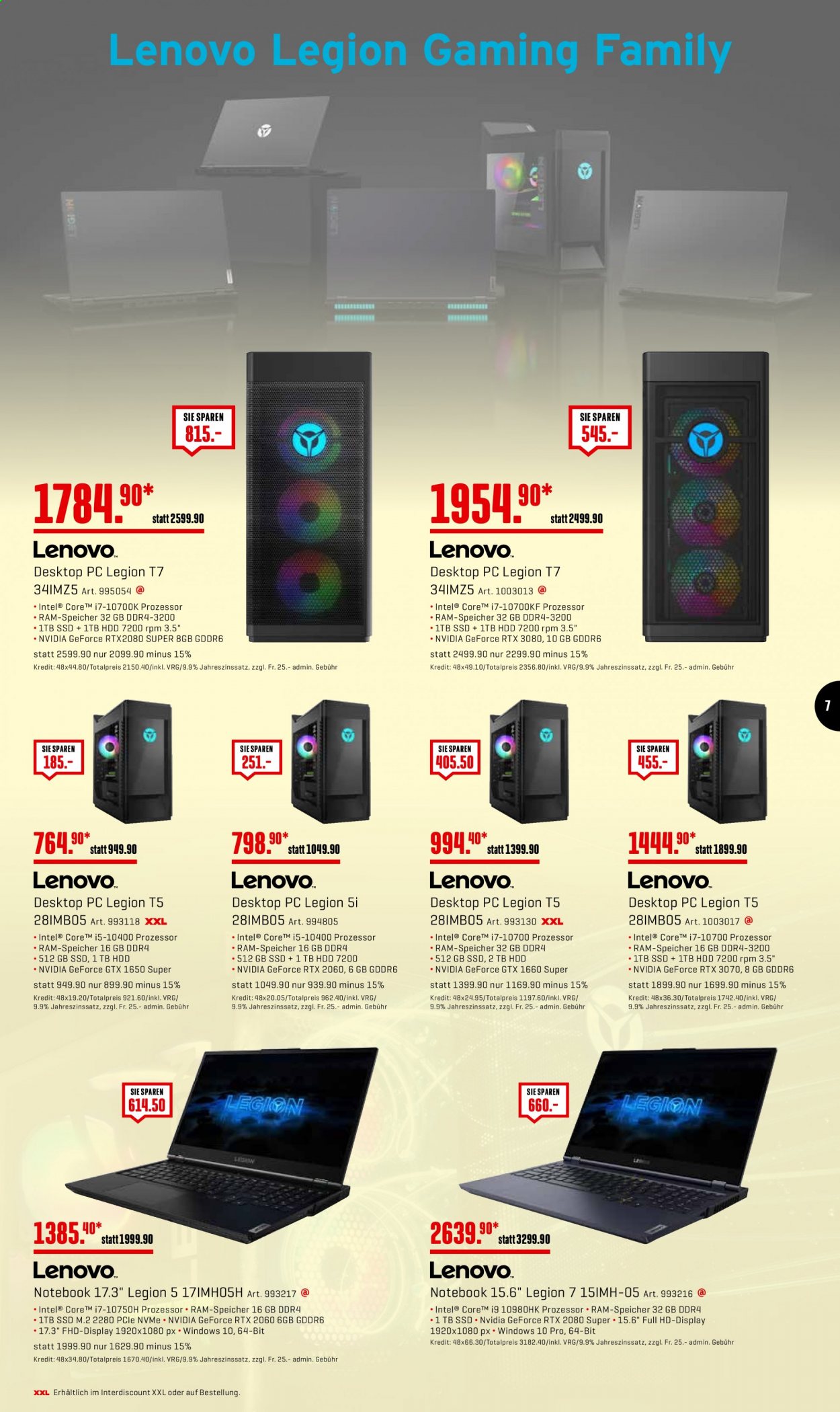 Catalogue Interdiscount - 29.3.2021 - 4.4.2021. Page 7