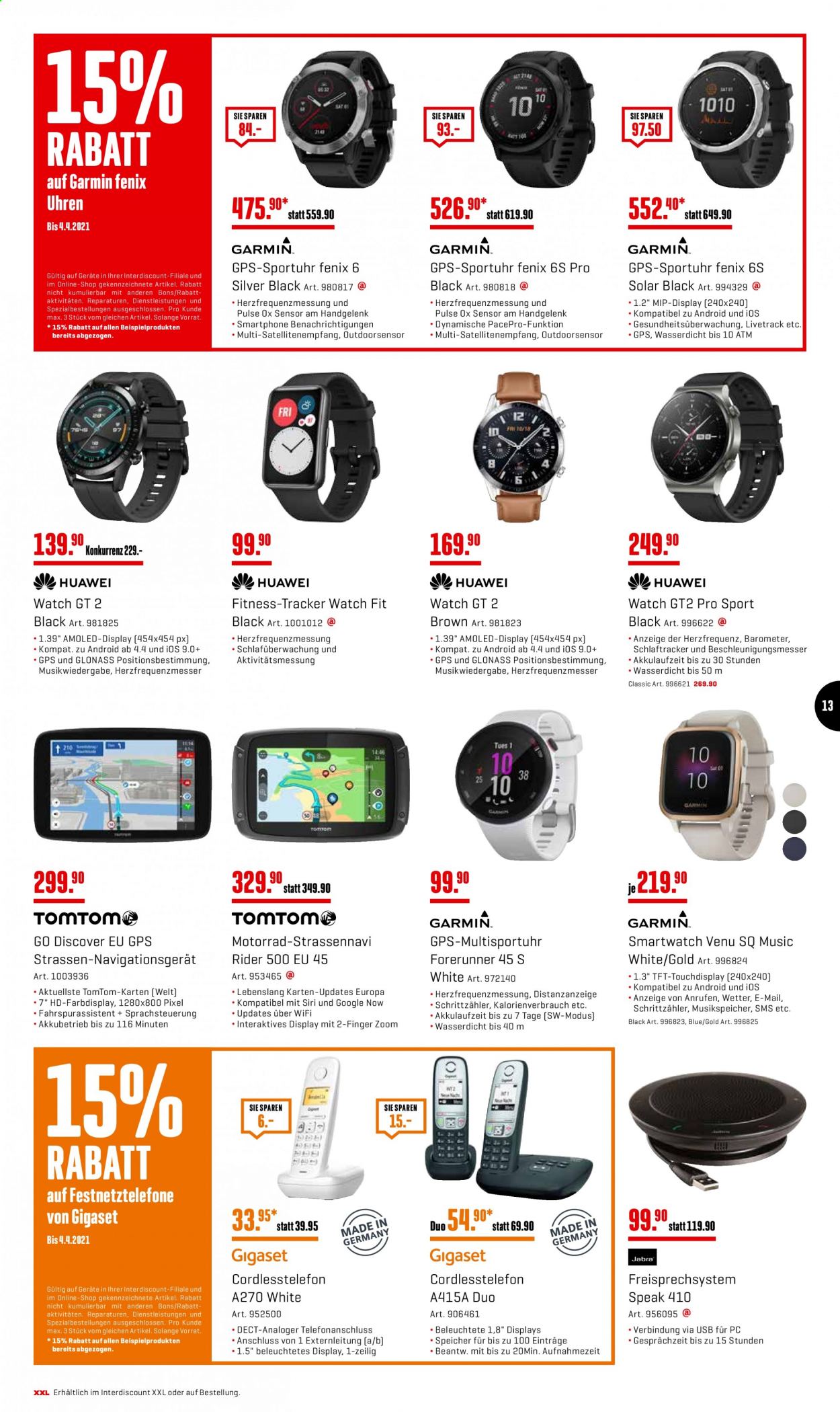 Catalogue Interdiscount - 29.3.2021 - 4.4.2021. Page 13