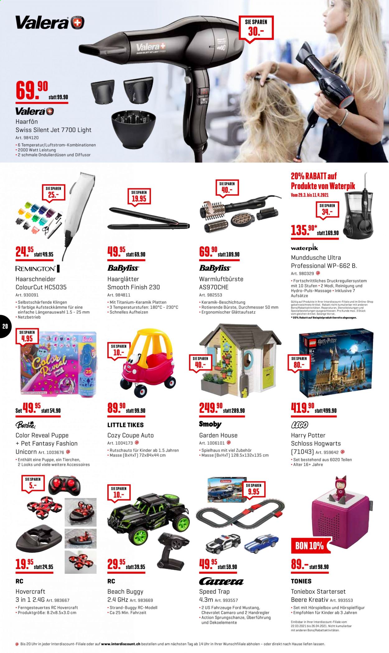 Catalogue Interdiscount - 29.3.2021 - 4.4.2021. Page 20