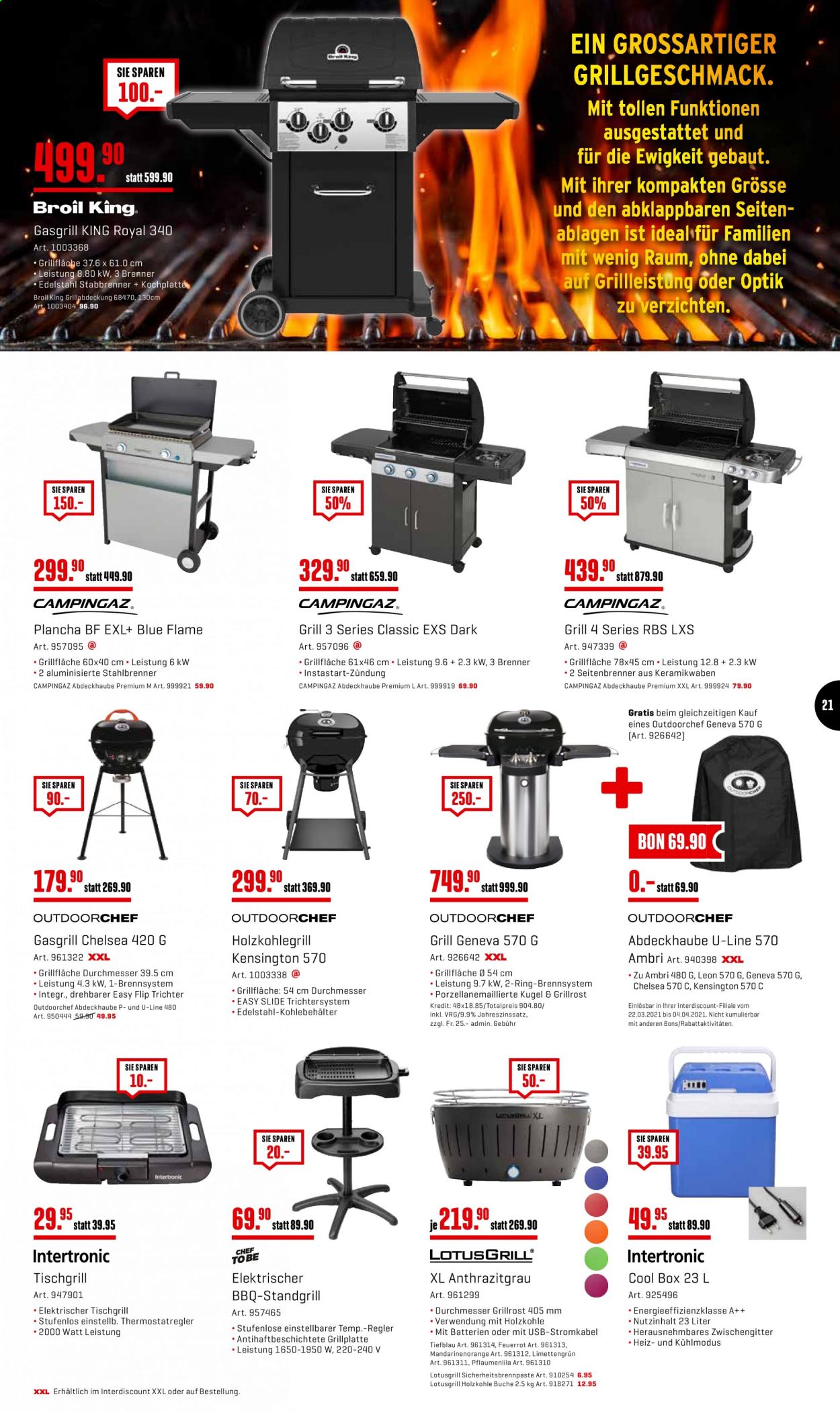 Catalogue Interdiscount - 29.3.2021 - 4.4.2021. Page 21