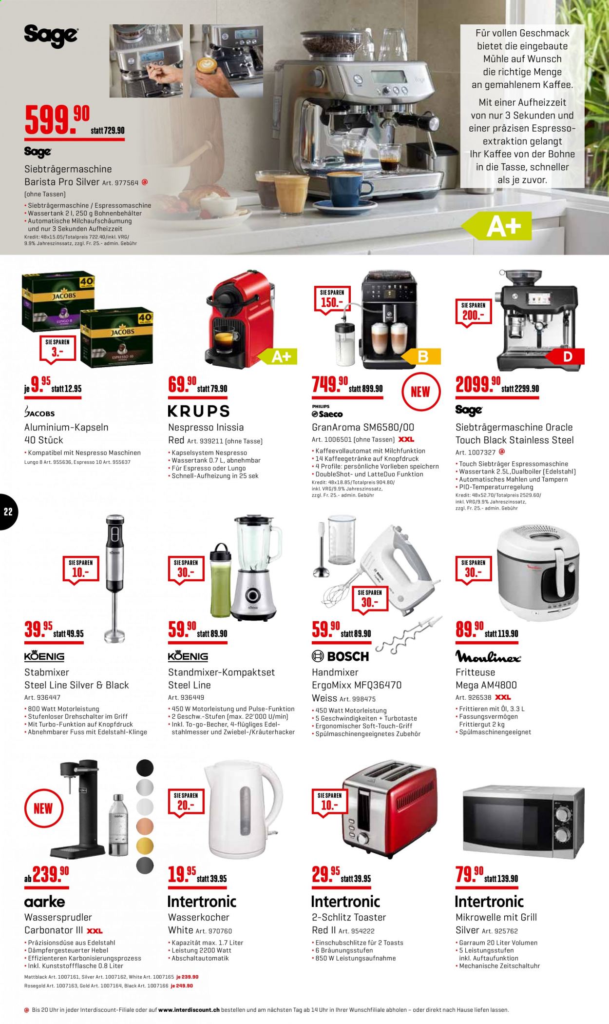 Catalogue Interdiscount - 29.3.2021 - 4.4.2021. Page 22