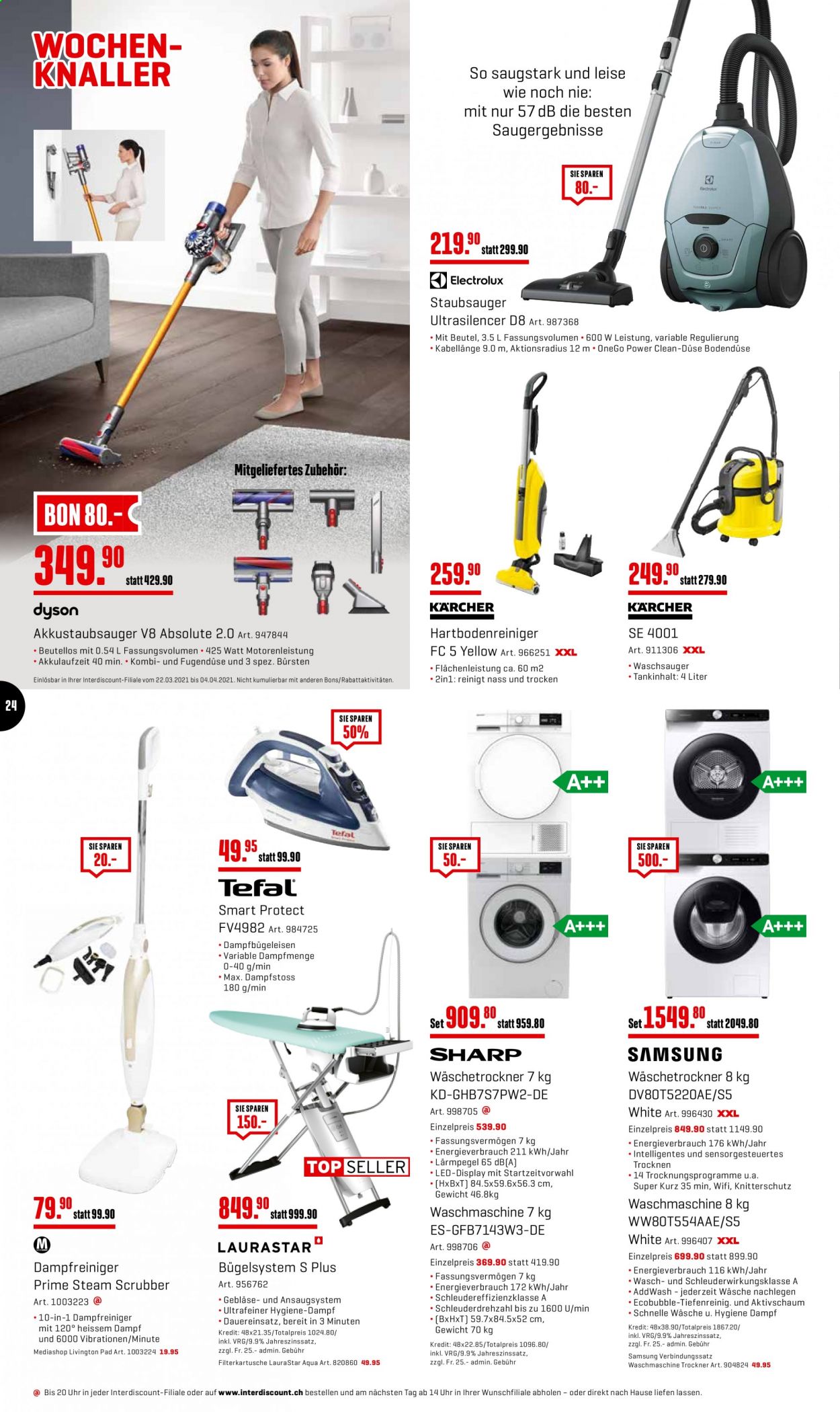 Catalogue Interdiscount - 29.3.2021 - 4.4.2021. Page 24