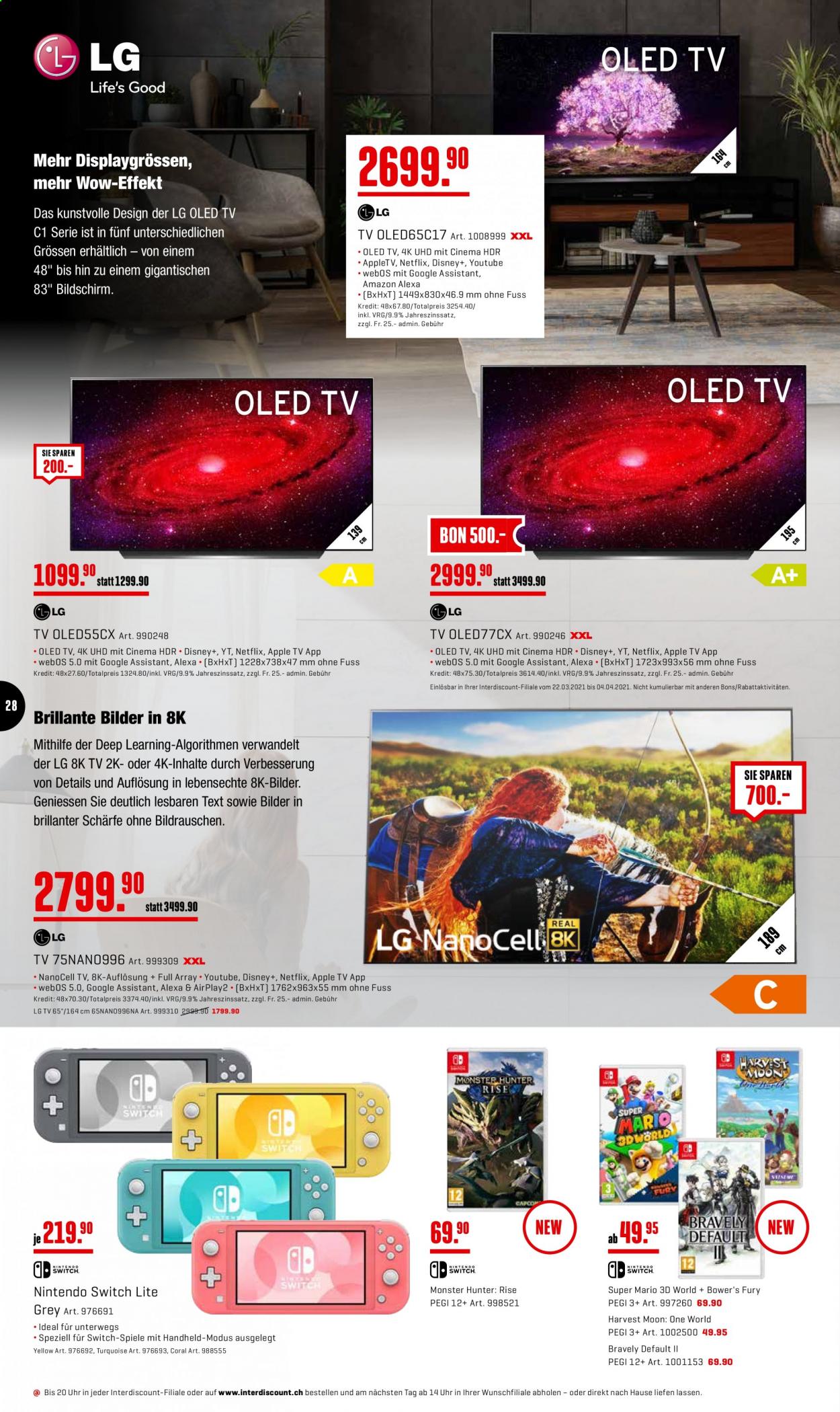 Catalogue Interdiscount - 29.3.2021 - 4.4.2021. Page 28