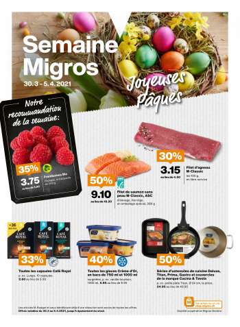 Volantino Migros - 30.3.2021 - 5.4.2021.