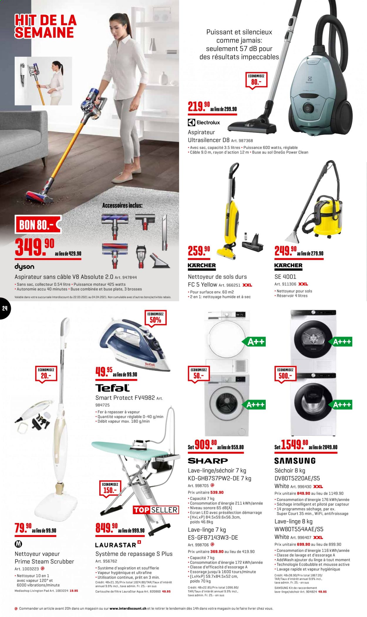Prospekt Interdiscount - 29.3.2021 - 4.4.2021. Seite 24
