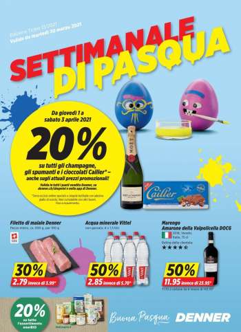 Volantino Denner - 30.3.2021 - 5.4.2021.