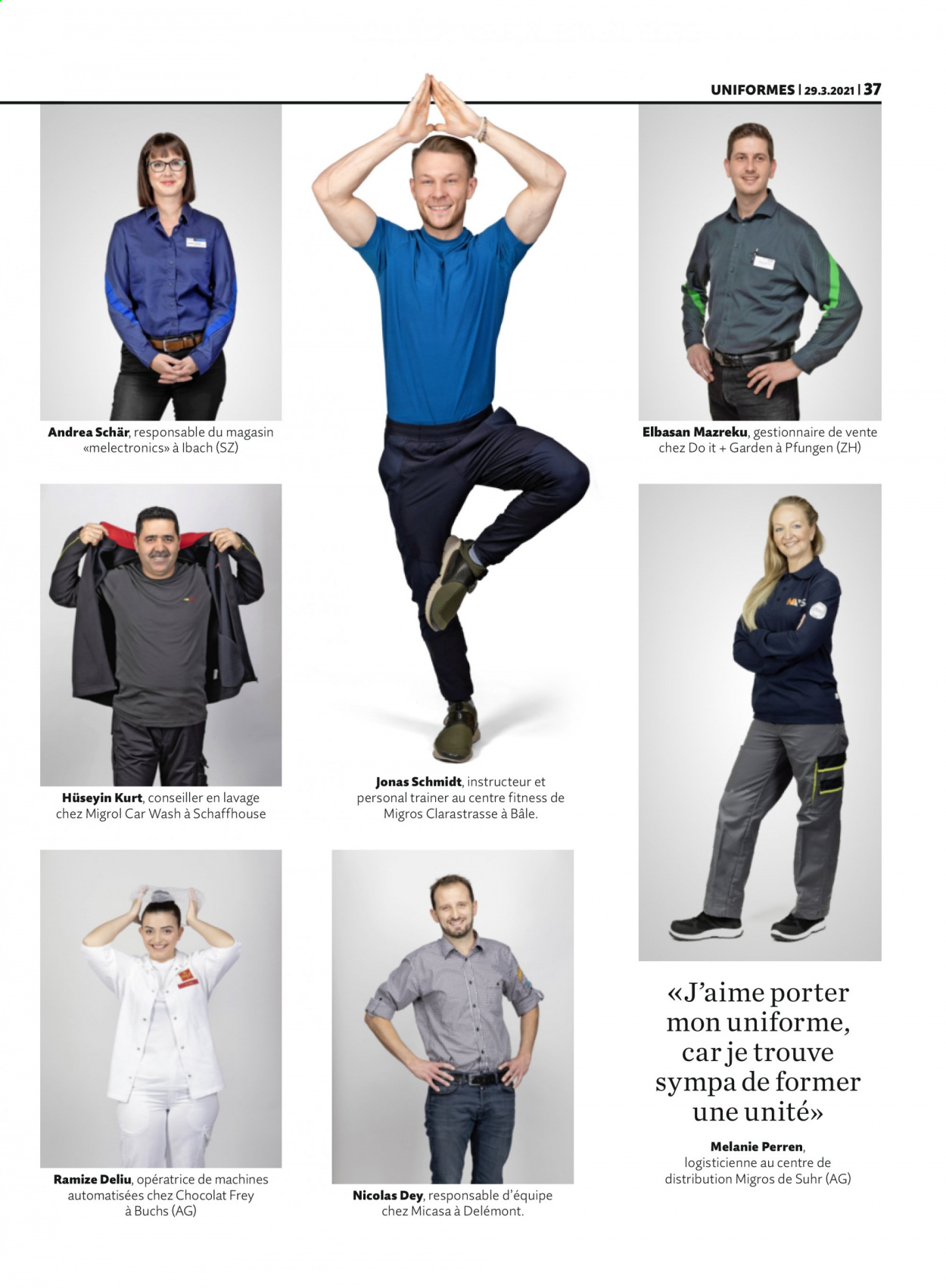 Catalogue Migros - 29.3.2021 - 4.4.2021. Page 37