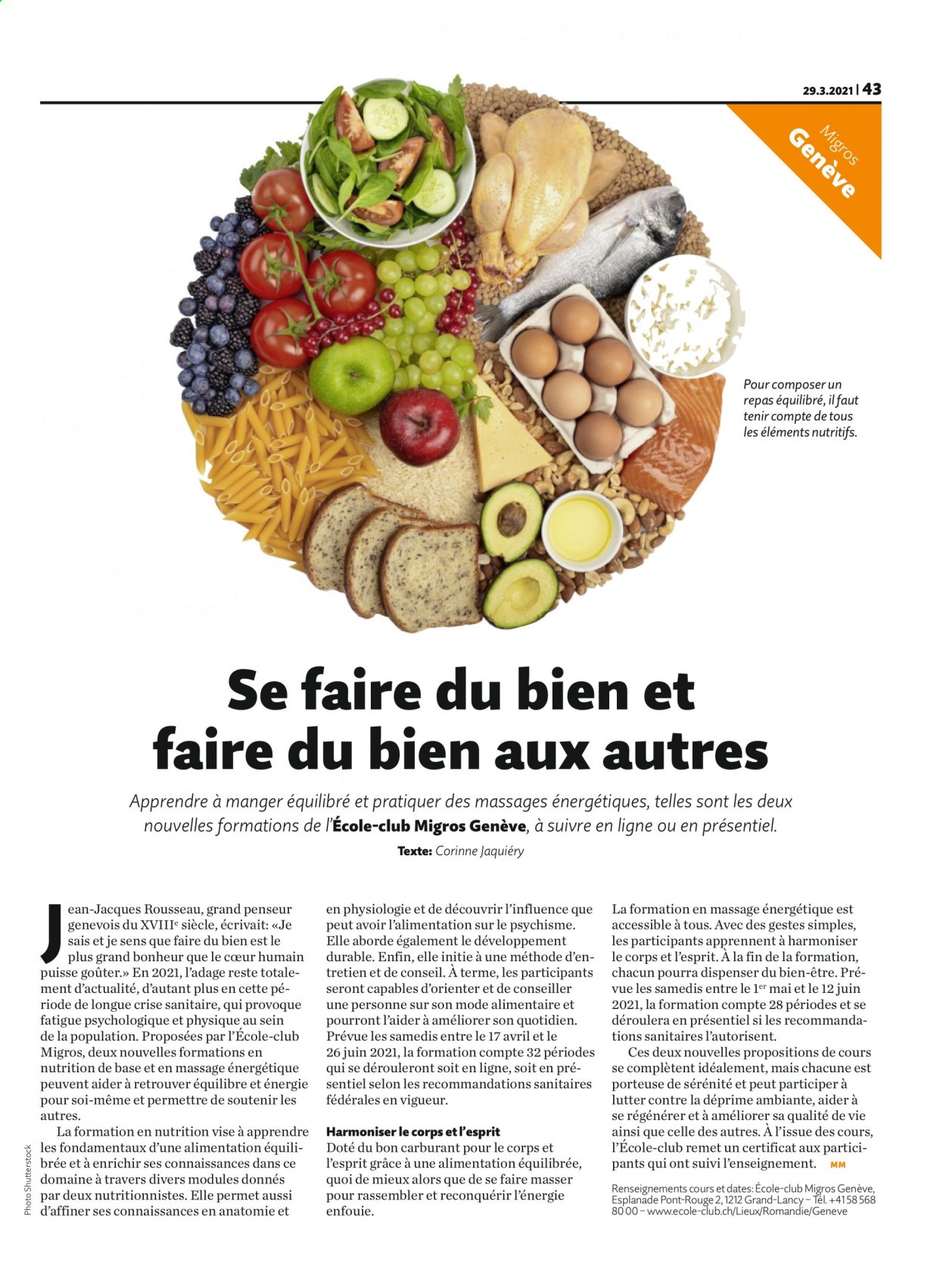 Catalogue Migros - 29.3.2021 - 4.4.2021. Page 43