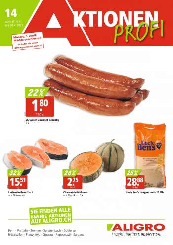 Volantino ALIGRO - 5.4.2021 - 10.4.2021.