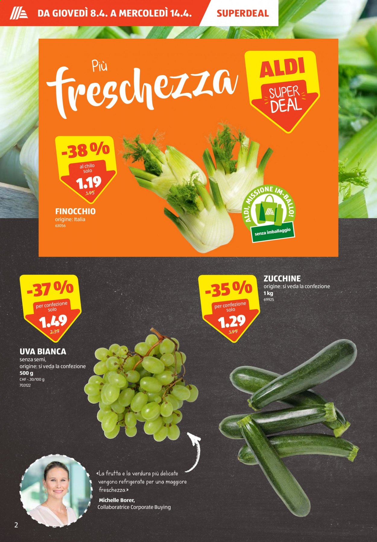 Volantino Aldi - 8.4.2021 - 14.4.2021. Pagina 2