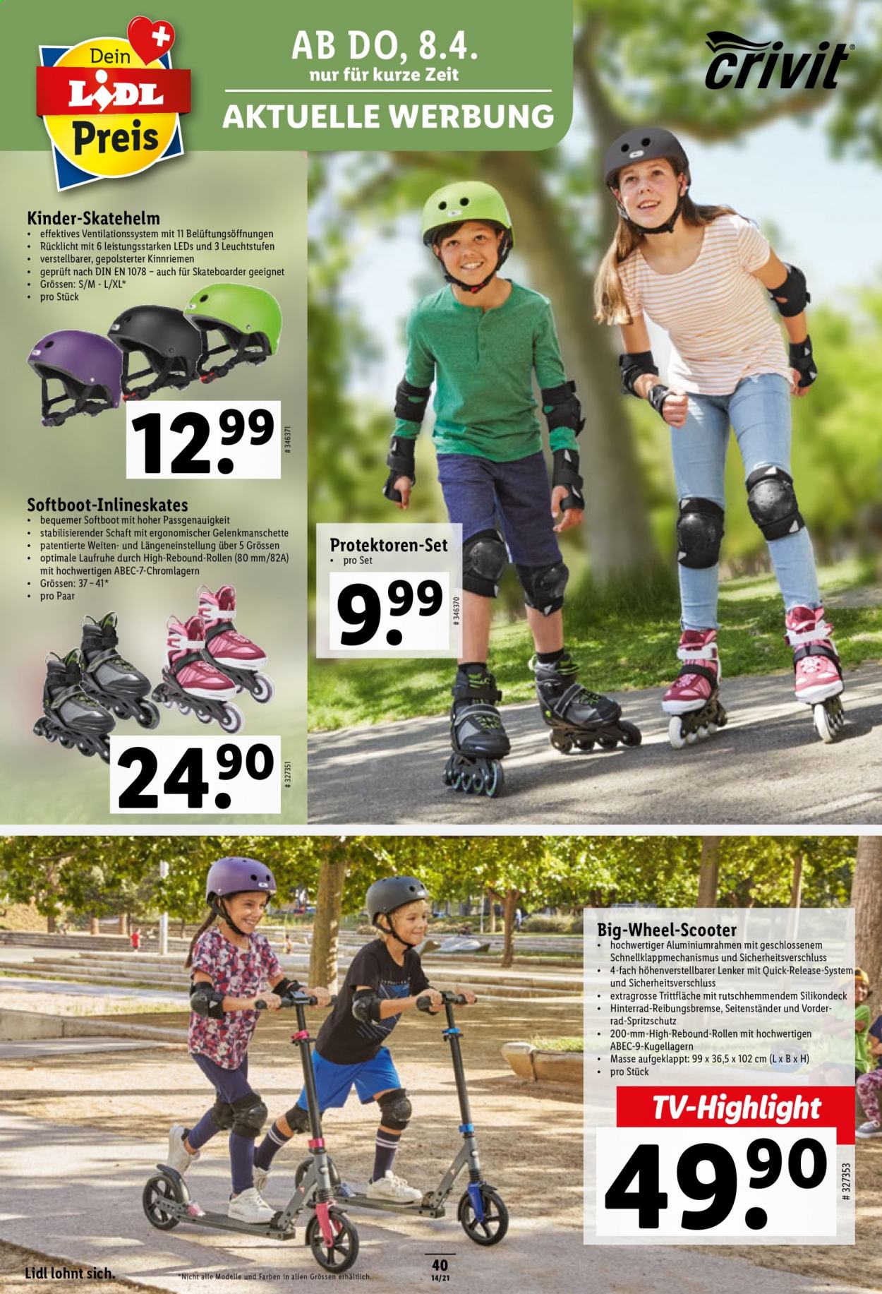 Catalogue Lidl - 8.4.2021 - 14.4.2021. Page 40