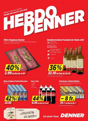 Catalogue Denner - 6.4.2021 - 12.4.2021.