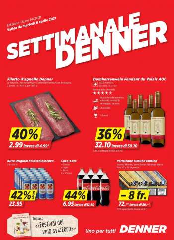Catalogue Denner - 6.4.2021 - 12.4.2021.