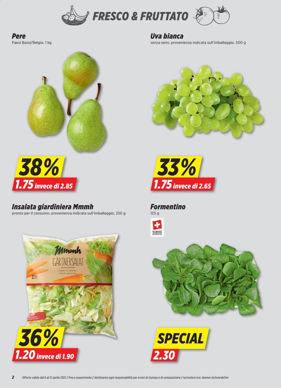 Volantino Denner - 6.4.2021 - 12.4.2021. Pagina 2
